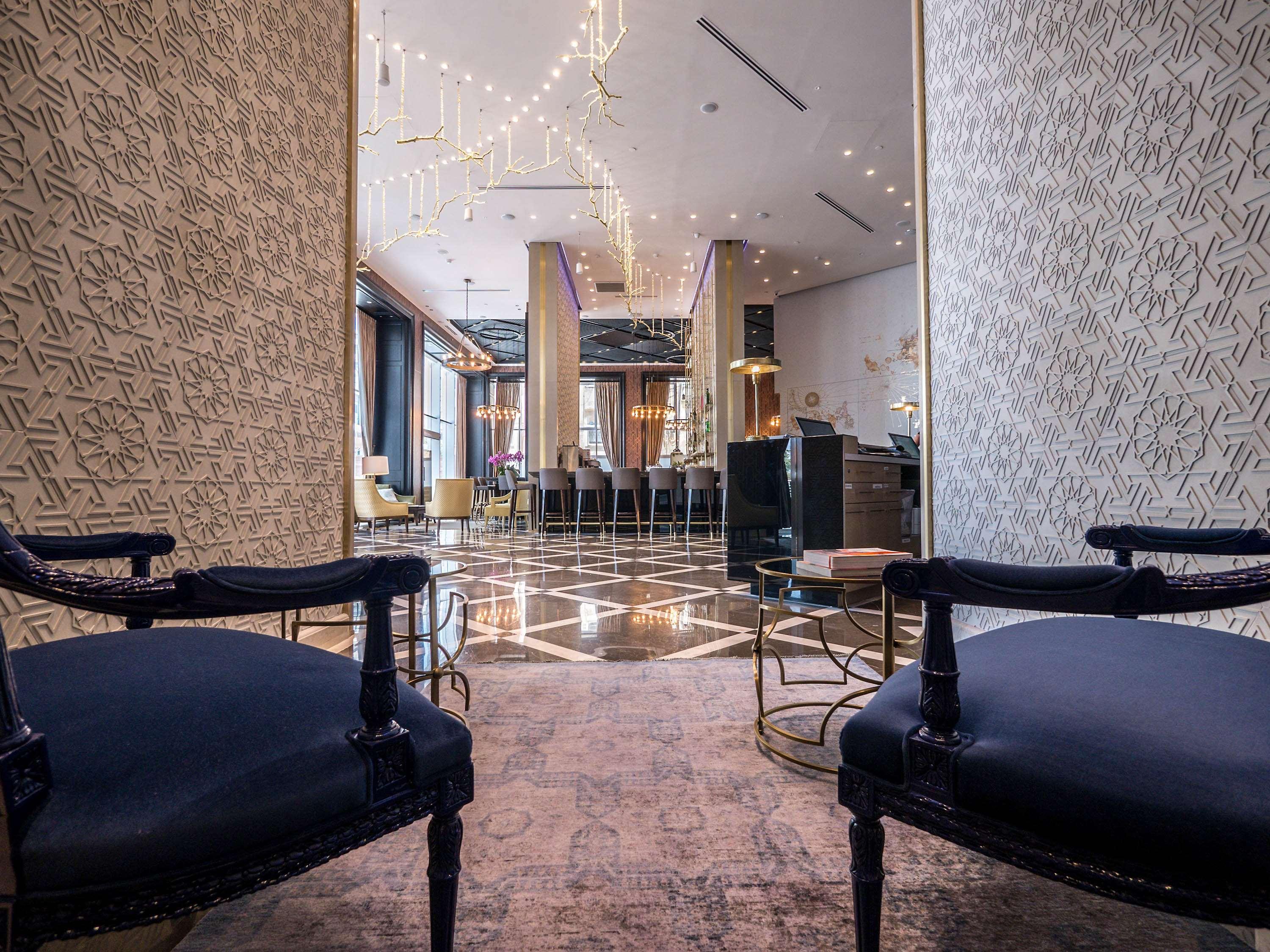 David Tower Hotel Netanya By Prima Hotels - 16 Years Plus Εξωτερικό φωτογραφία The lobby of the hotel
