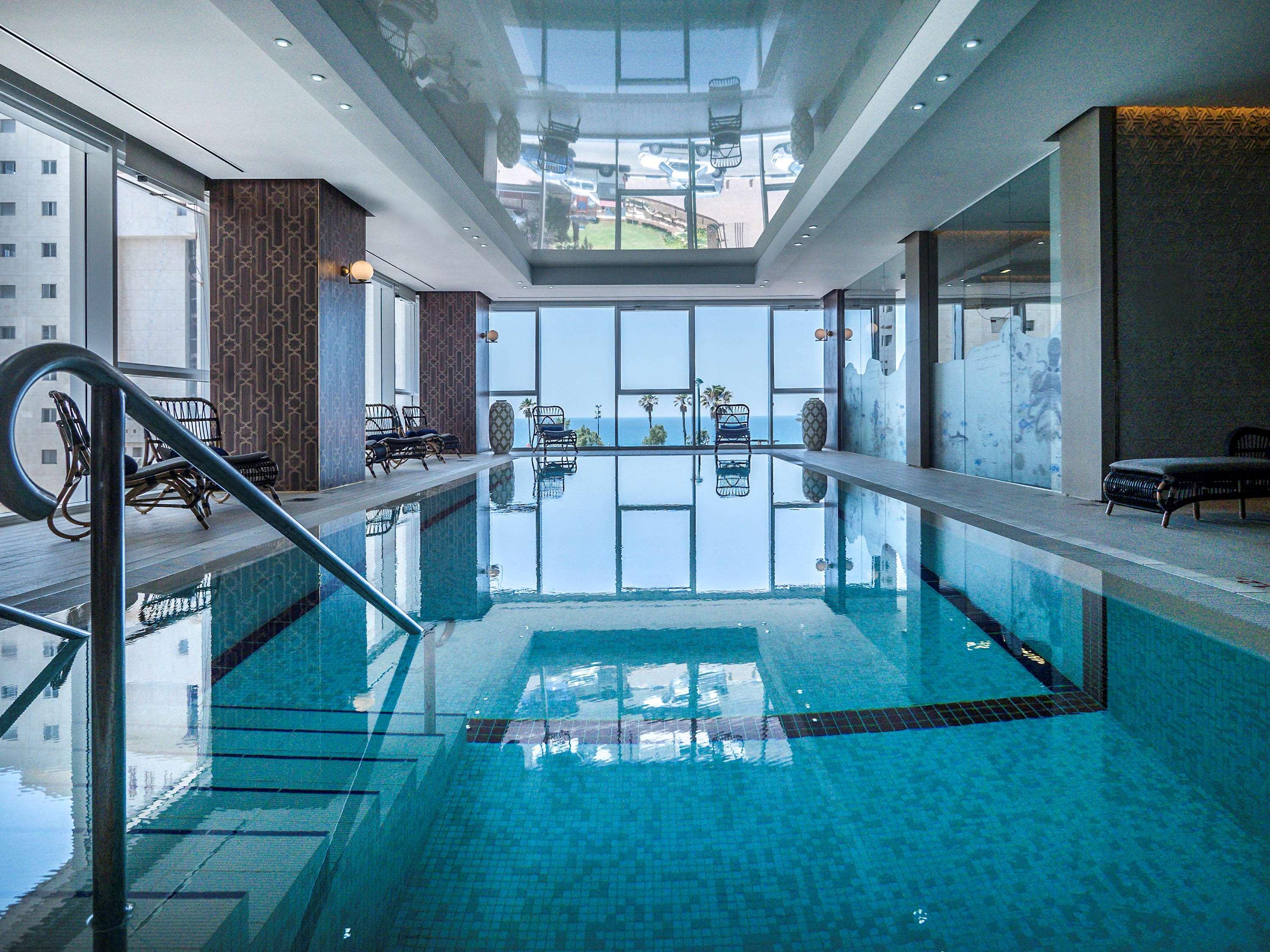 David Tower Hotel Netanya By Prima Hotels - 16 Years Plus Εξωτερικό φωτογραφία The pool at the 1012
