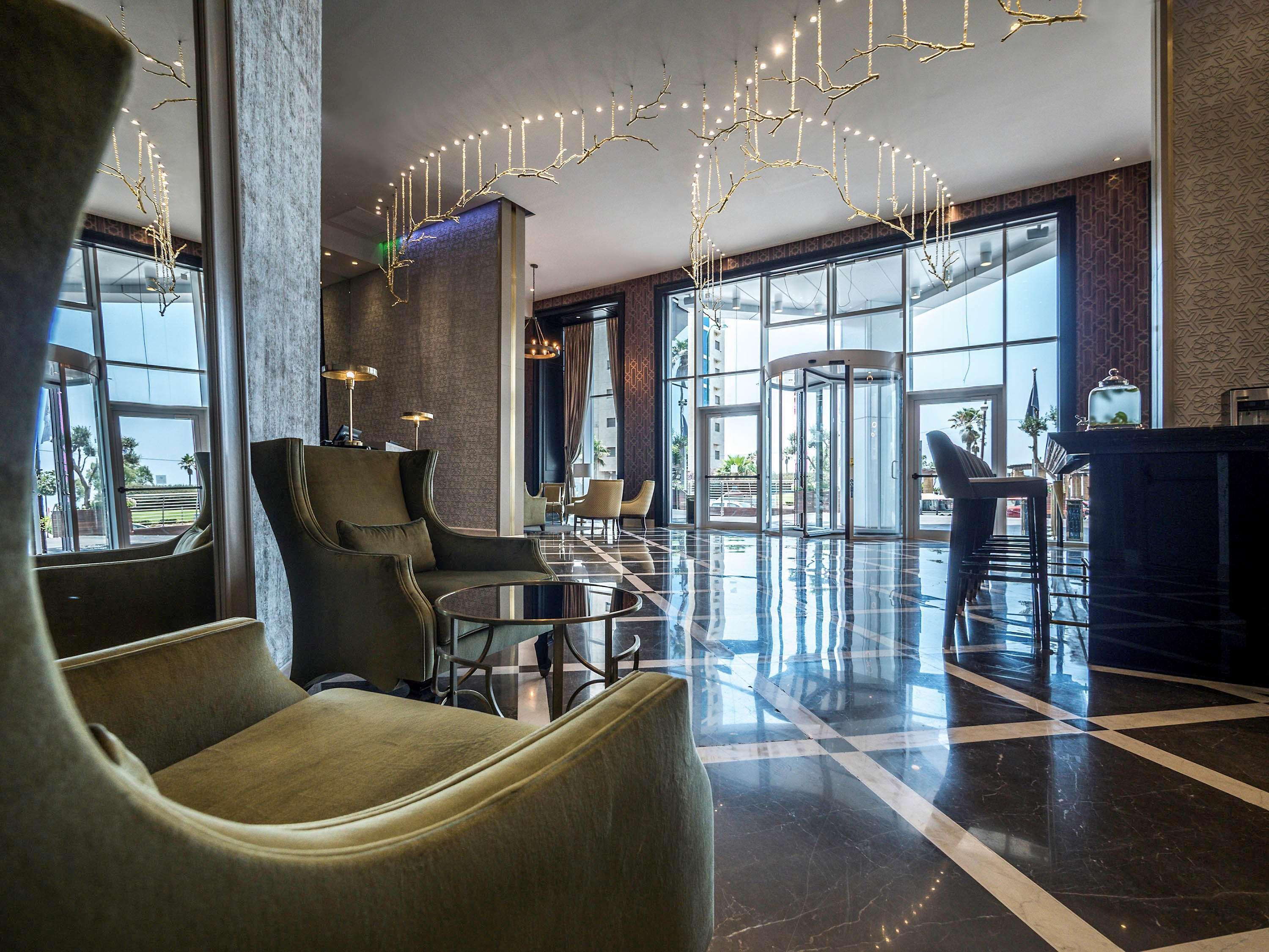 David Tower Hotel Netanya By Prima Hotels - 16 Years Plus Εξωτερικό φωτογραφία Lobby