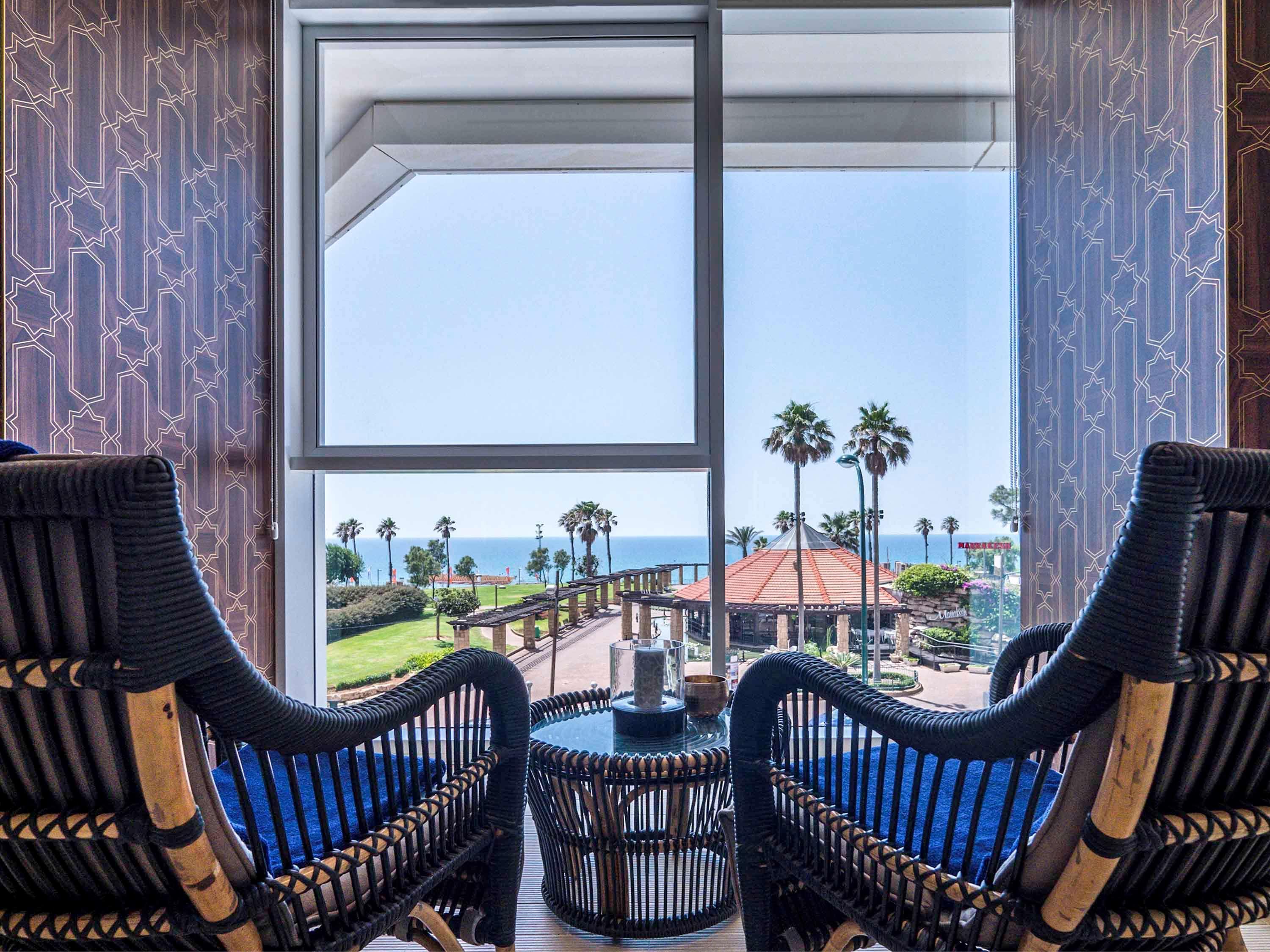 David Tower Hotel Netanya By Prima Hotels - 16 Years Plus Εξωτερικό φωτογραφία View from the lobby
