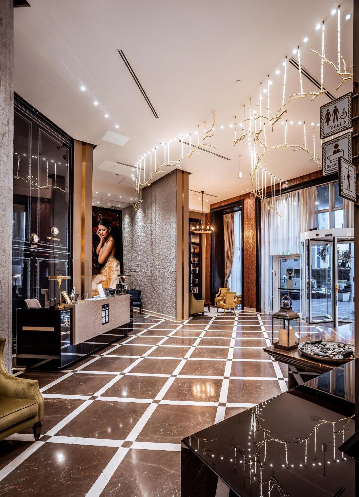 David Tower Hotel Netanya By Prima Hotels - 16 Years Plus Εξωτερικό φωτογραφία The interior of the hotel