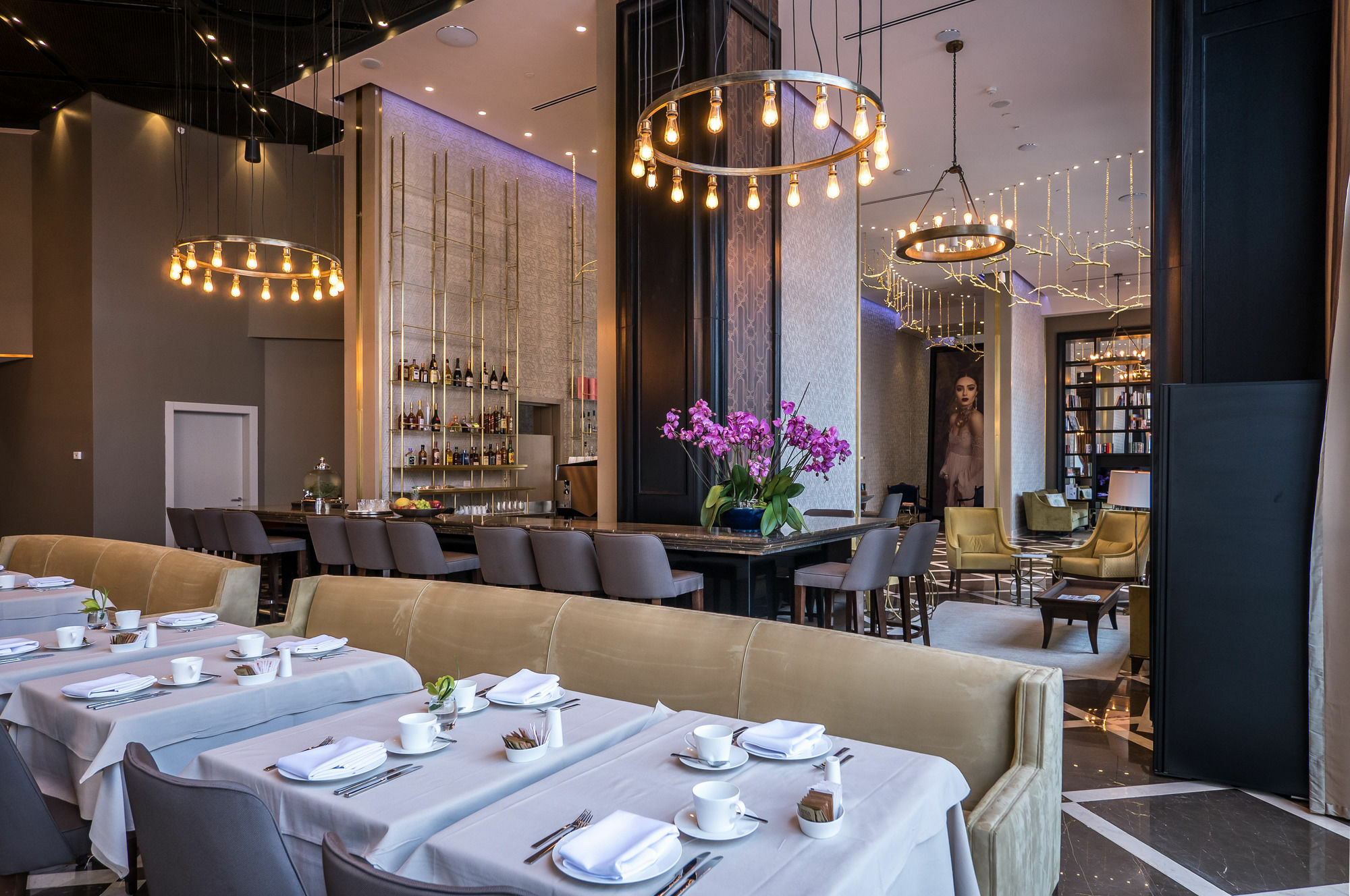 David Tower Hotel Netanya By Prima Hotels - 16 Years Plus Εξωτερικό φωτογραφία The interior of the restaurant